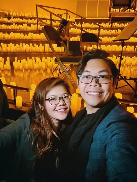 Tuần trước thì đi xem fireworks tuần này thì đi nghe hoà nhạc candle light ở Town Hall 🕯️