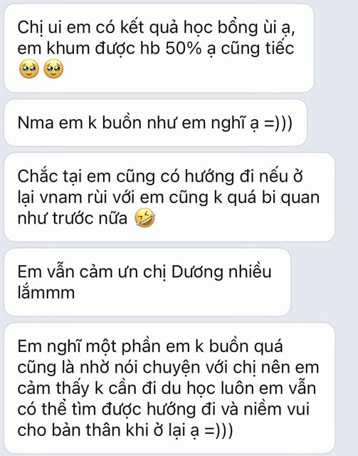 Không đạt học bổng là thất bại?